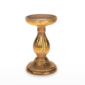 Candelabro em mdf à cor Dourado